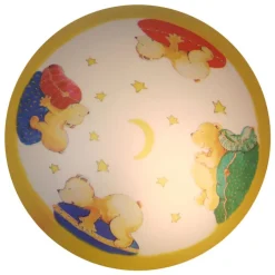 niermann Retrofit Kinderlampe Decke BÄR BENNI