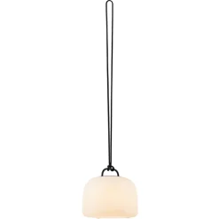 Nordlux Akku LED Außenhängeleuchte KETTLE 22 cm schwarz