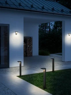 Nordlux LED Solar Außenwandleuchte RICA SQUARE schwarz