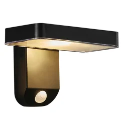 Nordlux LED Solar Außenwandleuchte RICA SQUARE schwarz