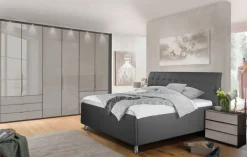 Ole Gunderson Bettgestell FENSON BERGEN 180 x 200 cm braun