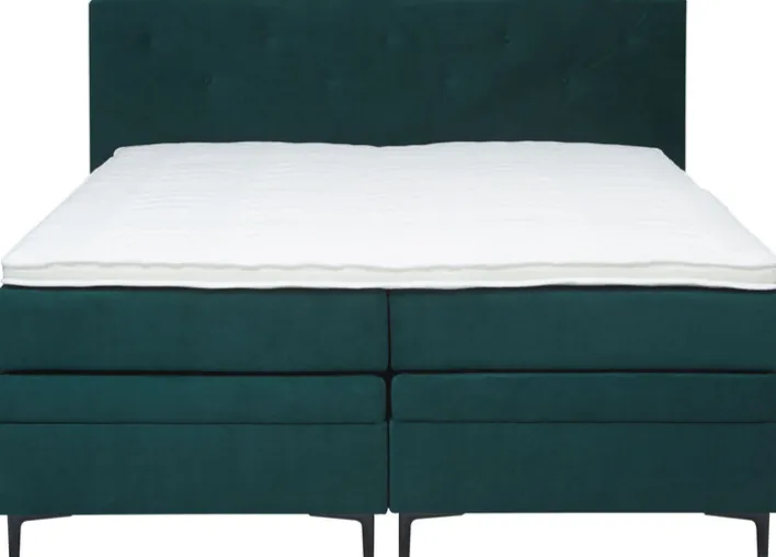 Ole Gunderson Boxspringbett FENTISSIMO SPACE 180 x 200 cm grün