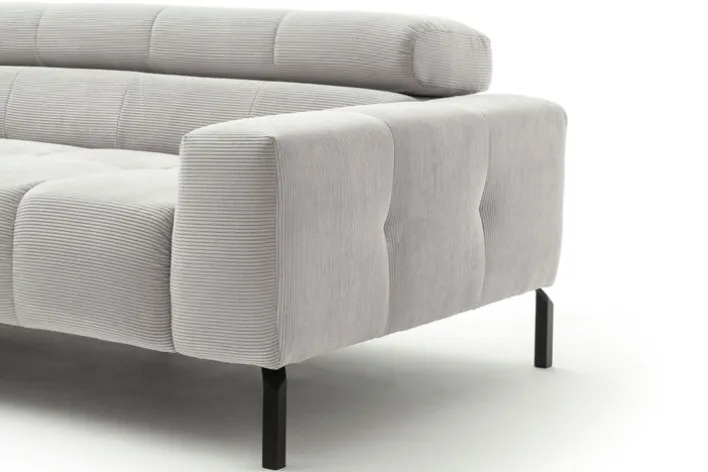 Ole Gunderson Ecksofa CASABLANCA 219 x 273 cm Feincord