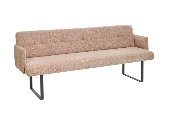 Ole Gunderson Polstersitzbank MADINA BENCH Donna rusty melange/schwarz