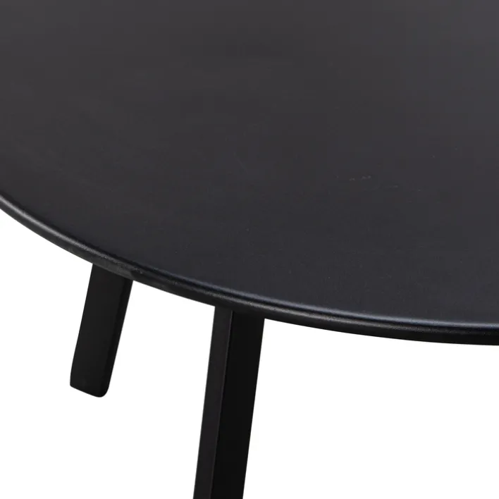 Outdoor Loungetisch FER 70 cm schwarz