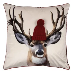 pad Kissenhülle REINDEER 50x50cm rot