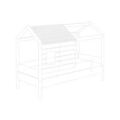 PAIDI Dachschindeln TINY HOUSE 2er Set weiß