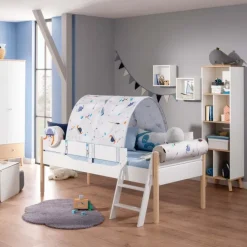 PAIDI Kissenrolle KIRA TINY weiß/ blau/ mehrfarbig