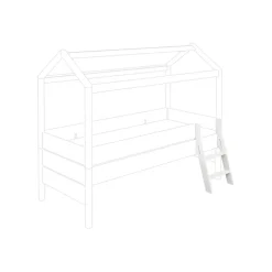 PAIDI Leiter TINY HOUSE weiß