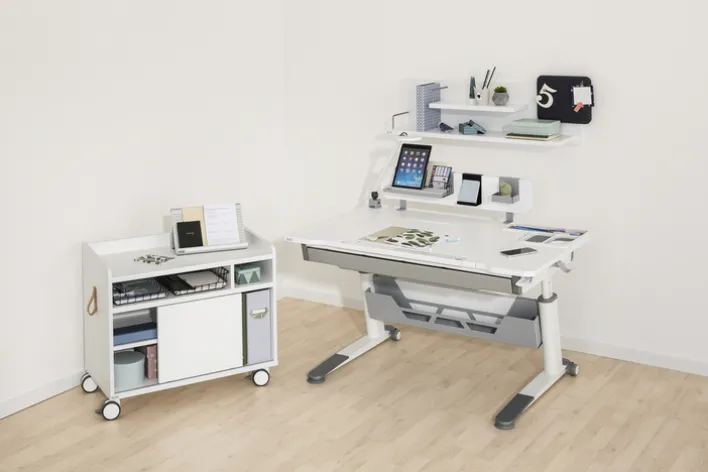 PAIDI Schreibtisch JARO Kreideweiß