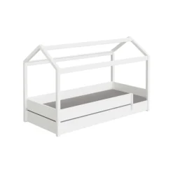 PAIDI Spielbett TINY HOUSE weiß