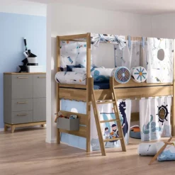 PAIDI Steckkissen TINY STEN Wikinger Mädchen weiß/ blau/ mehrfarbig