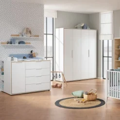 PAIDI Wickelkommode LIEVEN weiß/ braun