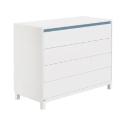 PAIDI Wickelkommode OLLI weiß/ blau