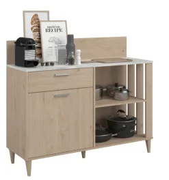 Parisot Beistellschrank GALA 12 Jackson Eiche NB ca. 120x100x41 cm
