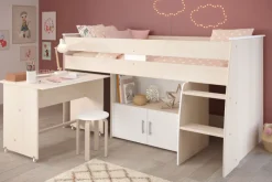 Parisot Hochbett CHARLY 4 braun / weiß