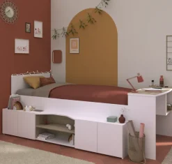 Parisot Hochbett CLEO 1 weiß