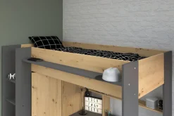 Parisot Hochbett HEAVY 1 braun/schwarz