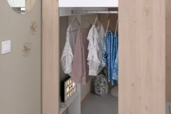 Parisot Hochbett SHELTER 11 braun/ weiß