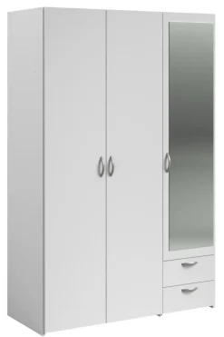 Parisot Kinder-Drehtürenschrank DAILY 4 weiß