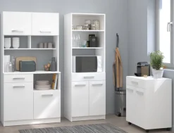 Parisot 3-teiliges Buffet-Set weiß