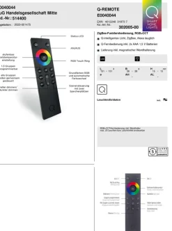 Paul Neuhaus Funkfernbedienung Q-REMONTE 2-teilig