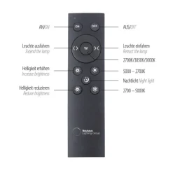 Paul Neuhaus LED Balkenpendel PURE-MOTO grau eloxiert