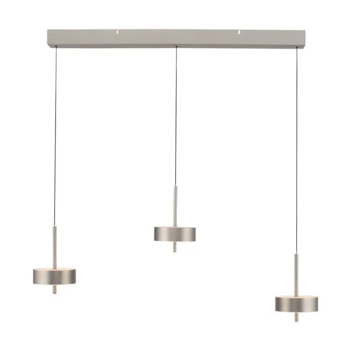 Paul Neuhaus LED Balkenpendel Q-ROTATE 3-flg Nickelfarbig