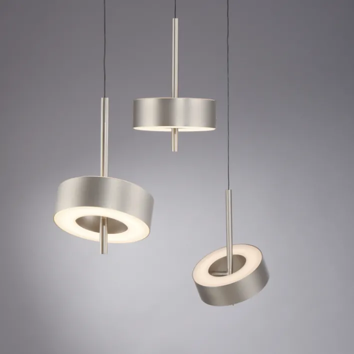 Paul Neuhaus LED Balkenpendel Q-ROTATE 3-flg Nickelfarbig