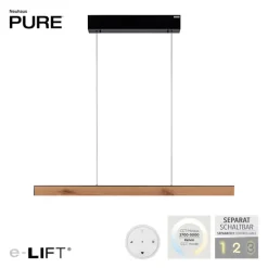 Paul Neuhaus LED Balkenpendel PURE E-MOTION 2-flg schwarz