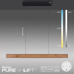 Paul Neuhaus LED Balkenpendel PURE E-MOTION 2-flg schwarz