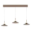 Paul Neuhaus LED Balkenpendel PURE MOON 3-flg bronze