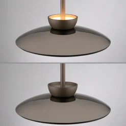 Paul Neuhaus LED Balkenpendel PURE MOON 3-flg bronze