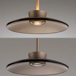 Paul Neuhaus LED Balkenpendel PURE MOON 3-flg bronze