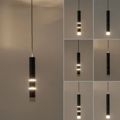 Paul Neuhaus LED Balkenpendel PURE-VEGA 120 cm schwarz