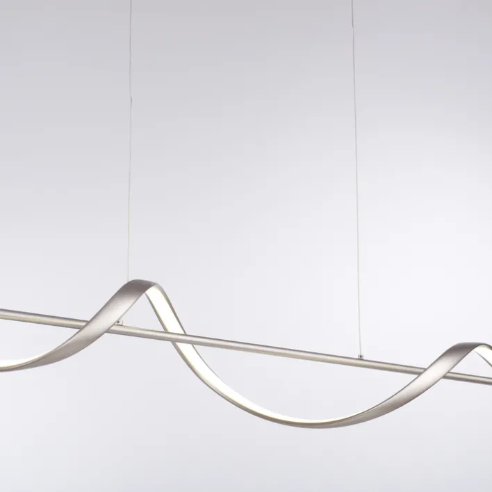 Paul Neuhaus LED Balkenpendel Q-SWING 1-flg silberfarbig