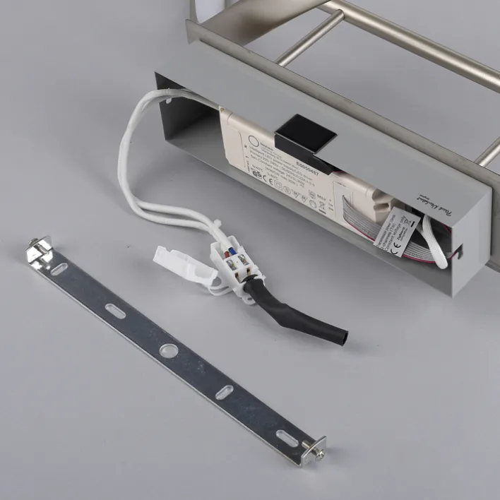 Paul Neuhaus LED Deckenlampe Q-SWING 1-flg silberfähig