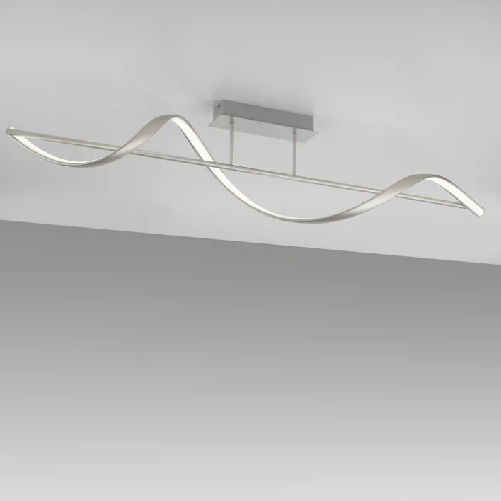 Paul Neuhaus LED Deckenlampe Q-SWING 1-flg silberfähig
