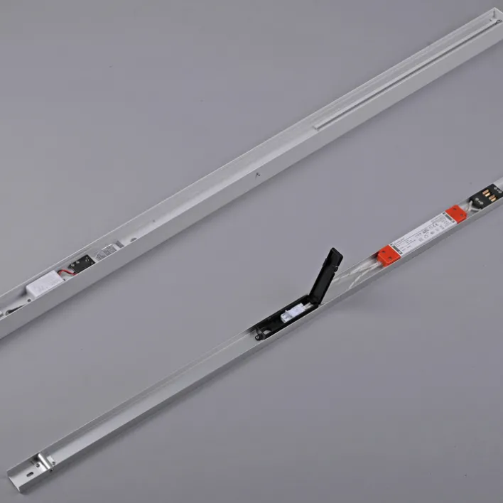 Paul Neuhaus LED Deckenlampe PURE-LINES Straight Kunststoff/Aluminium 110 x 3,8 x 3,9 cm Snow