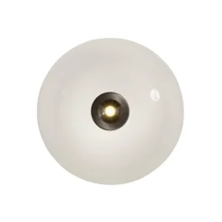 Paul Neuhaus LED Deckenlampe PURE VITRUM 45 cm braun