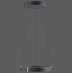 Paul Neuhaus LED Pendelleuchte PURE E-CLIPSE 50 cm grau