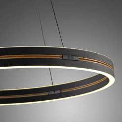 Paul Neuhaus LED Pendelleuchte PURE E-LOOP 70 cm schwarz