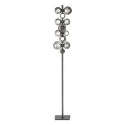 Paul Neuhaus LED Stehlampe PURE POPUP 12-flg grau
