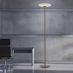 Paul Neuhaus LED Stehlampe PURE VITRUM 32 cm braun