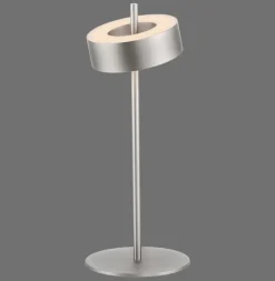 Paul Neuhaus LED Tischlampe Q-ROTATE 16 cm alu-/nickelfarbig