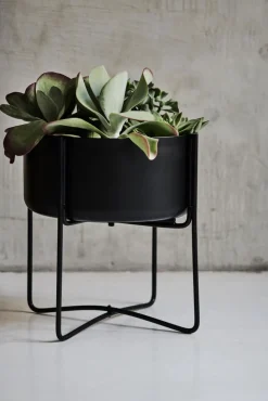 Pflanzenständer HELMANA 2-teilig schwarz matt