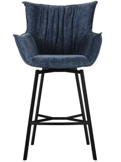 PHILL HILL Barstuhl JAMES blau/schwarz