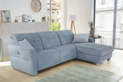 PHILL HILL Ecksofa FORBACH 279 x 210 cm blau