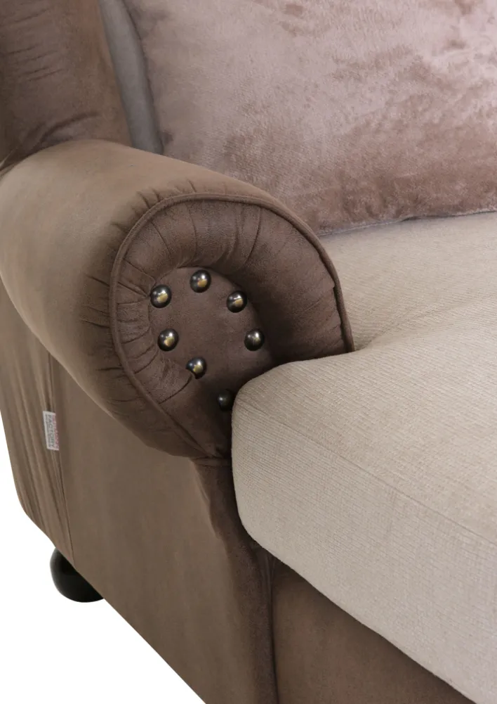 Phill Hill Longchair BOSTON hellbraun/ beige