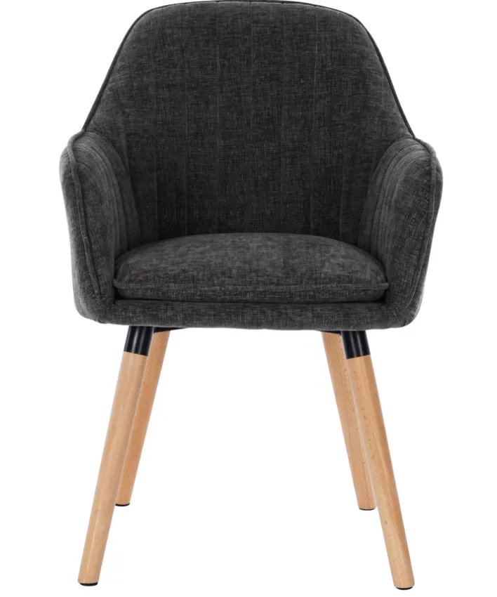 PHILL HILL Stuhl HARRY Buche Massivholz/grau